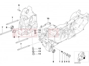 BMW Motorrad BMW 2003 C1, c1 200 C1 (0191) Engine housing mounting parts