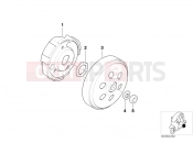 BMW Motorrad BMW 2003 C1, c1 200 C1 (0191) Clutch