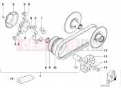 BMW Motorrad BMW 2003 C1, c1 200 C1 (0191) Variator, driving