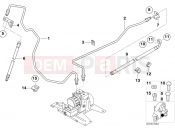 BMW Motorrad BMW 2003 C1, c1 200 C1 (0191) Brake pipe rear ABS
