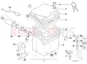 BMW Motorrad BMW 2003 C1, c1 200 C1 (0191) Oddments tray, large