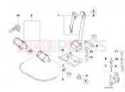 BMW Motorrad BMW 2003 C1, c1 200 C1 (0191) Safety belts