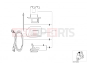 BMW Motorrad BMW 2003 C1, c1 200 C1 (0191) Reading light