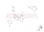 BMW Motorrad BMW 2003 C1, c1 200 C1 (0191) Turn indicator, rear