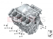 BMW Motorrad BMW 2010 S models S 1000 RR 10 (0507,0517) Engine housing