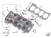 BMW Motorrad BMW 2010 S models S 1000 RR 10 (0507,0517) Cylinder Head
