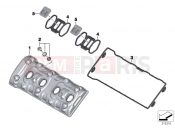 BMW Motorrad BMW 2010 S models S 1000 RR 10 (0507,0517) Cylinder head cover
