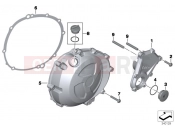BMW Motorrad BMW 2010 S models S 1000 RR 10 (0507,0517) Engine housing cover, right