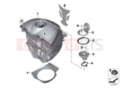 BMW Motorrad BMW 2010 S models S 1000 RR 10 (0507,0517) Fuel tank