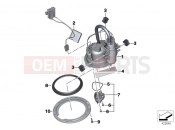 BMW Motorrad BMW 2010 S models S 1000 RR 10 (0507,0517) Fuel pump and fuel level sensor