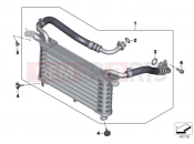 BMW Motorrad BMW 2010 S models S 1000 RR 10 (0507,0517) Oil cooler
