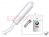 BMW Motorrad BMW 2010 S models S 1000 RR 10 (0507,0517) Muffler insert