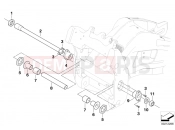 BMW Motorrad BMW 2010 S models S 1000 RR 10 (0507,0517) Rear swing arm bearing