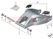 BMW Motorrad BMW 2010 S models S 1000 RR 10 (0507,0517) Rear wheel swinging arm