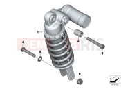 BMW Motorrad BMW 2010 S models S 1000 RR 10 (0507,0517) Spring strut, rear