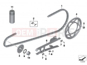 BMW Motorrad BMW 2010 S models S 1000 RR 10 (0507,0517) Chain drive