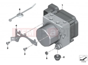 BMW Motorrad BMW 2010 S models S 1000 RR 10 (0507,0517) Pressure modulator ABS