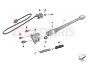 BMW Motorrad BMW 2010 S models S 1000 RR 10 (0507,0517) Side stand