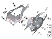 BMW Motorrad BMW 2010 S models S 1000 RR 10 (0507,0517) Tail part