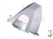 BMW Motorrad BMW 2010 S models S 1000 RR 10 (0507,0517) Wheel cover, rear