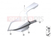 BMW Motorrad BMW 2010 S models S 1000 RR 10 (0507,0517) Trim panel upper part