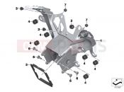 BMW Motorrad BMW 2010 S models S 1000 RR 10 (0507,0517) Front panel carrier