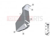 BMW Motorrad BMW 2010 S models S 1000 RR 10 (0507,0517) Covering inner
