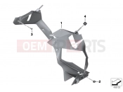 BMW Motorrad BMW 2010 S models S 1000 RR 10 (0507,0517) Air ducting, radiator