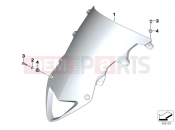 BMW Motorrad BMW 2010 S models S 1000 RR 10 (0507,0517) Windshield