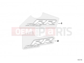 BMW Motorrad BMW 2010 S models S 1000 RR 10 (0507,0517) Emblem S1000RR