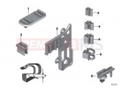 BMW Motorrad BMW 2010 S models S 1000 RR 10 (0507,0517) Various cable holders