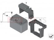 BMW Motorrad BMW 2010 S models S 1000 RR 10 (0507,0517) Battery