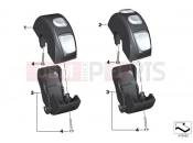 BMW Motorrad BMW 2010 S models S 1000 RR 10 (0507,0517) Combination switch, handlebar, right