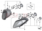 BMW Motorrad BMW 2010 S models S 1000 RR 10 (0507,0517) Headlight