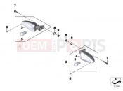 BMW Motorrad BMW 2010 S models S 1000 RR 10 (0507,0517) Turn signals, rear