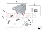 BMW Motorrad BMW 2010 S models S 1000 RR 10 (0507,0517) HP Race Cover Kit