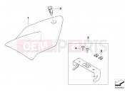 BMW Motorrad BMW 2010 S models S 1000 RR 10 (0507,0517) Stool cover