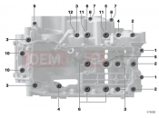 BMW Motorrad BMW 2016 F models K8x F 850 GS (0B09, 0B19) Screw connection, engine housing