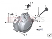 BMW Motorrad BMW 2016 F models K8x F 850 GS (0B09, 0B19) Engine housing cover, left