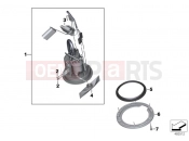 BMW Motorrad BMW 2016 F models K8x F 850 GS (0B09, 0B19) Fuel pump / float sensor