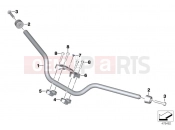 BMW Motorrad BMW 2016 F models K8x F 850 GS (0B09, 0B19) Handlebar