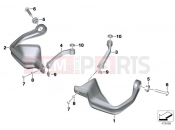 BMW Motorrad BMW 2016 F models K8x F 850 GS (0B09, 0B19) Hand protector