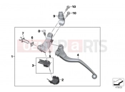 BMW Motorrad BMW 2016 F models K8x F 850 GS (0B09, 0B19) Clutch control assembly