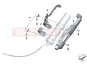 BMW Motorrad BMW 2016 F models K8x F 850 GS (0B09, 0B19) Holder for engine spring strut