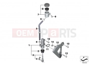 BMW Motorrad BMW 2016 F models K8x F 850 GS (0B09, 0B19) Brake master cylinder