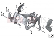 BMW Motorrad BMW 2016 F models K8x F 850 GS (0B09, 0B19) Front frame