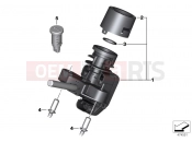 BMW Motorrad BMW 2016 F models K8x F 850 GS (0B09, 0B19) Ignition/steering lock with EWS by code