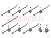 BMW Motorrad BMW 2016 F models K8x F 850 GS (0B09, 0B19) Cable tie / cable tie with bracket