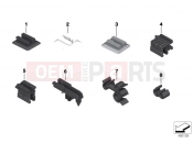 BMW Motorrad BMW 2016 F models K8x F 850 GS (0B09, 0B19) Plug-in connection bracket