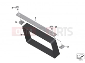 BMW Motorrad BMW 2016 F models K8x F 850 GS (0B09, 0B19) Additional battery holder